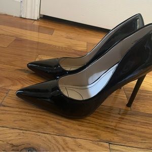 Black heels from Fashion Nova.